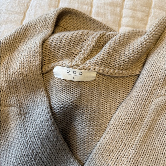 EUC OGD Cotton Neck Hoodie Sweater - Picture 3 of 3